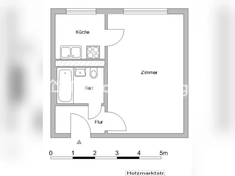 Tauschwohnung: 1ZimmerWohnung in Traumlage (Mitte/Friedrichshain) Holzmarkt — photo 1
